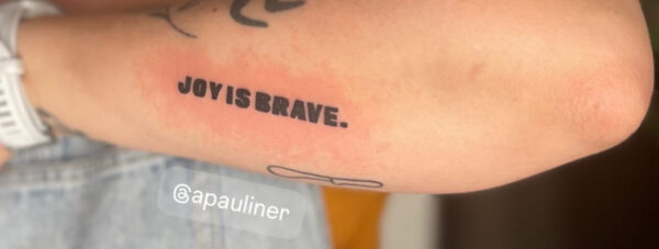 Photo de mon tatouage, réalisé par Minora Flamingo